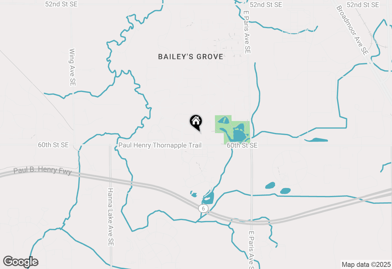 Map of 5938 Autumn Crest Drive, Kentwood, MI 49512