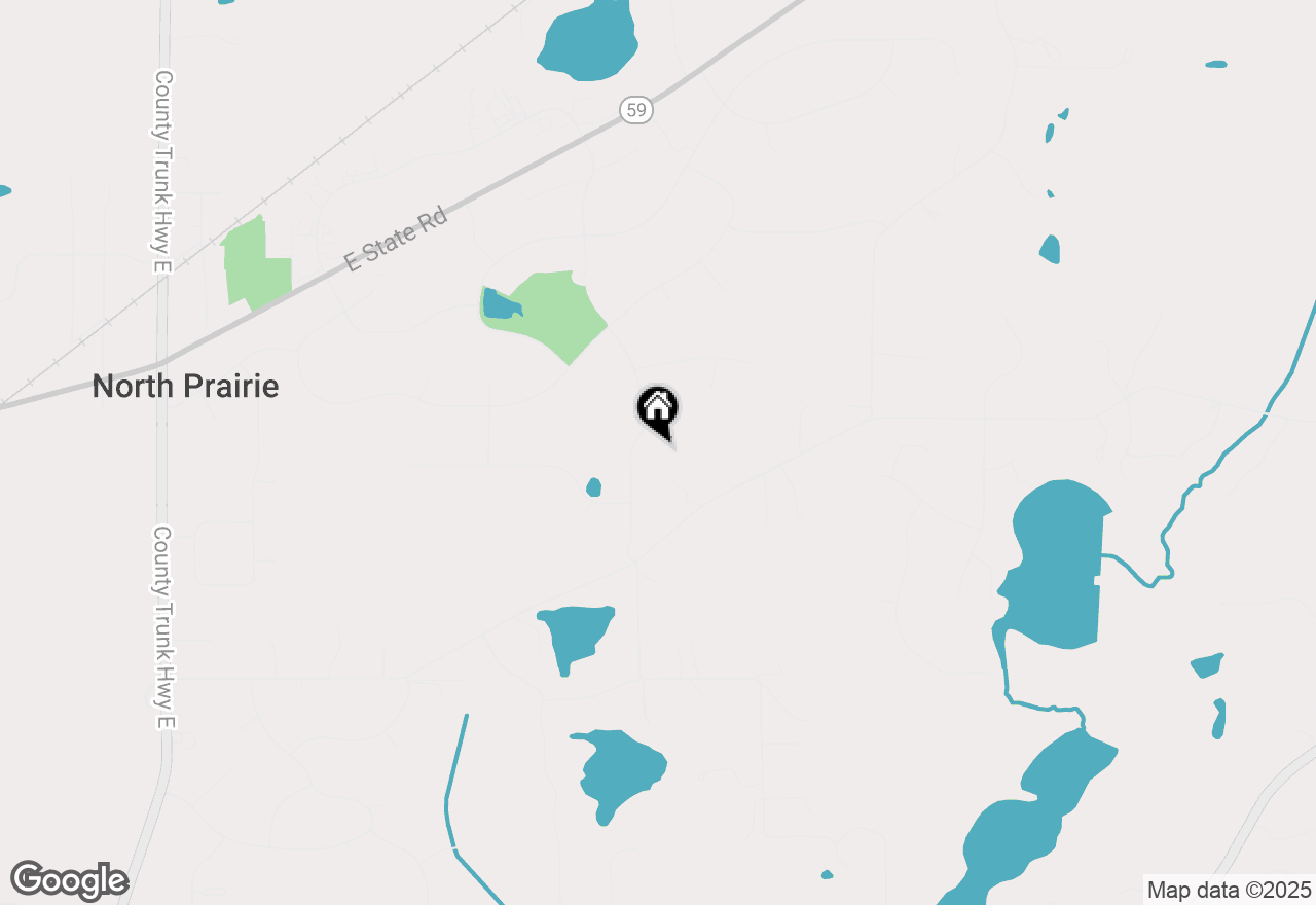 Map of 403 Morrissey Dr, North Prairie, WI 53153