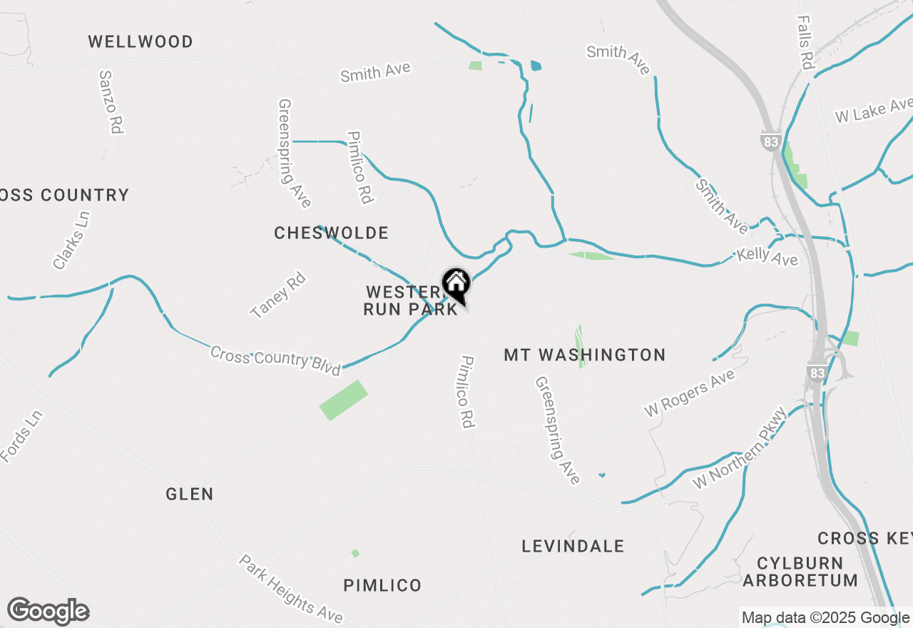 Map of 5822 Greenspring Avenue, Baltimore, MD 21209