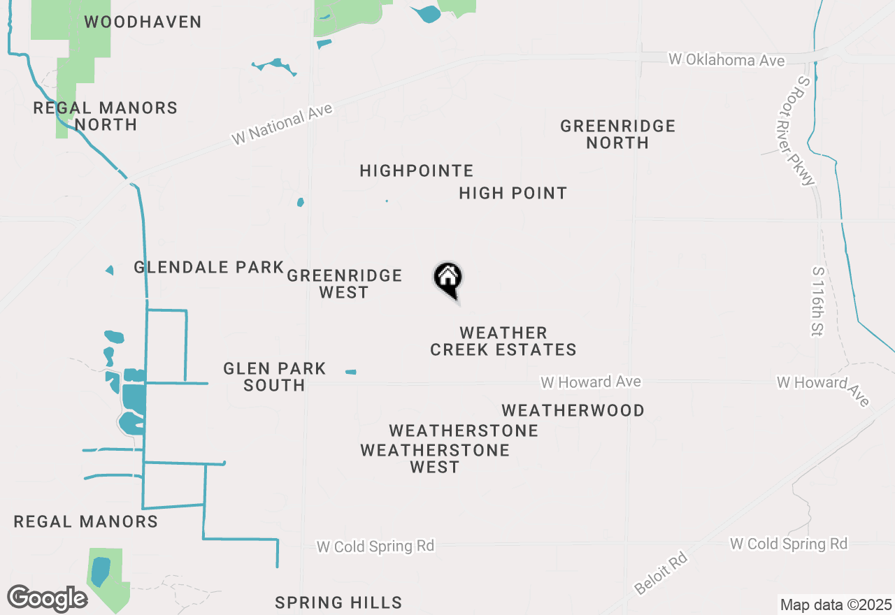 Map of 13310 W North Ln, New Berlin, WI 53151