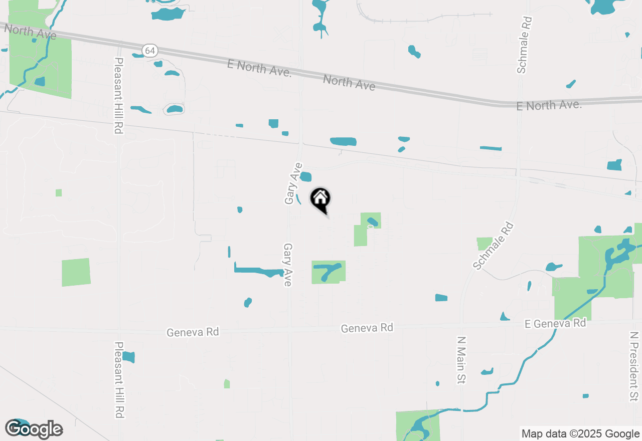 Map of 25W277 Doris Avenue, Carol Stream, IL 60188