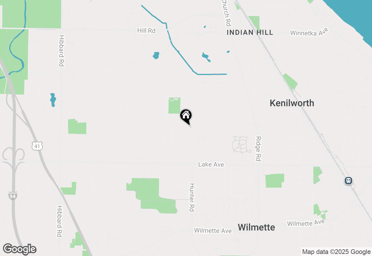 Map of 2318 Elmwood Avenue, Wilmette, IL 60091