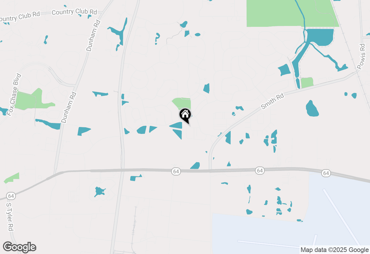 Map of 283 Charlestowne Lakes Drive, St. Charles, IL 60174