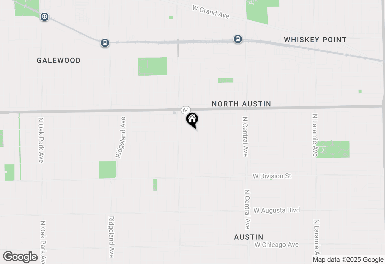 Map of 1440 N Mayfield Avenue, Chicago, IL 60651