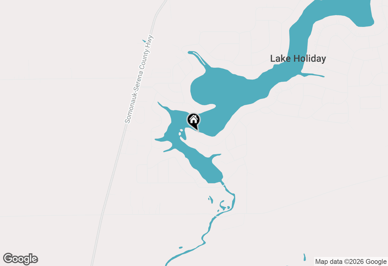 Map of 1285 Lake Holiday Drive, Sandwich, IL 60548