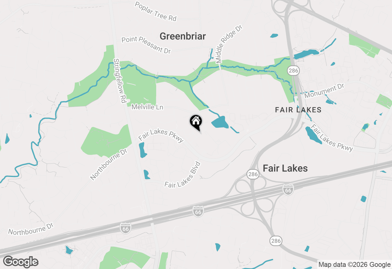 Map of 4565 Gossamer Way, Fairfax, VA 22033