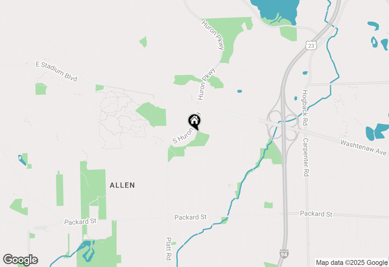 Map of 2233 S Huron Parkway #2, Ann Arbor, MI 48104