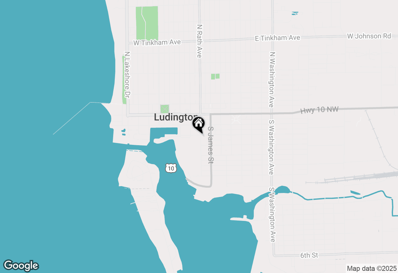 Map of 300 S Rath Avenue #39, Ludington, MI 49431