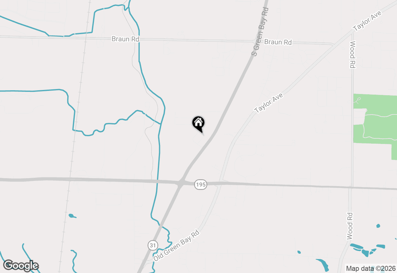 Map of 4832 Yates Dr, Racine, WI 53403
