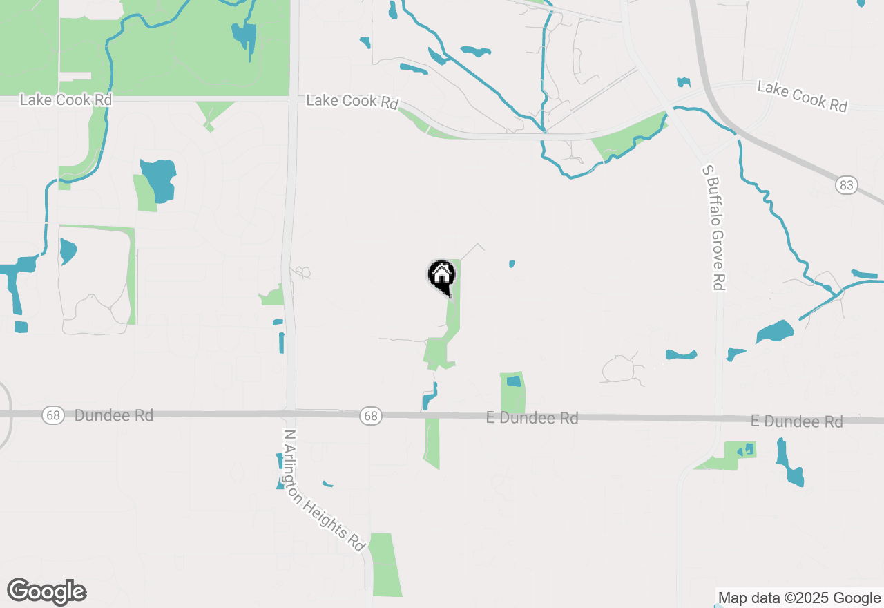 Map of 557 Beechwood Road, Buffalo Grove, IL 60089