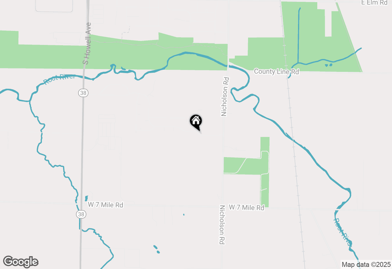 Map of 9219 Caddy Ln, Caledonia, WI 53108