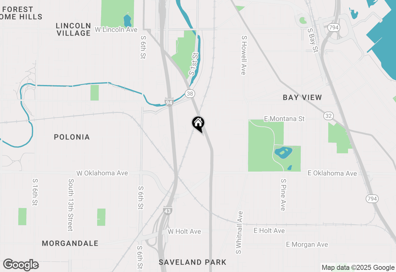 Map of 2929 S Chase Ave, Milwaukee, WI 53207