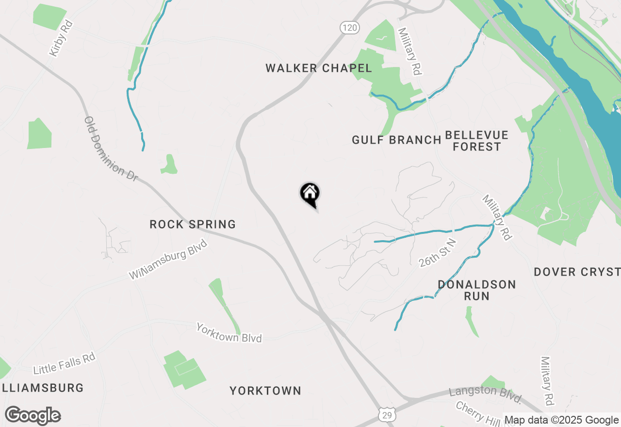 Map of 3246 N Abingdon Street, Arlington, VA 22207