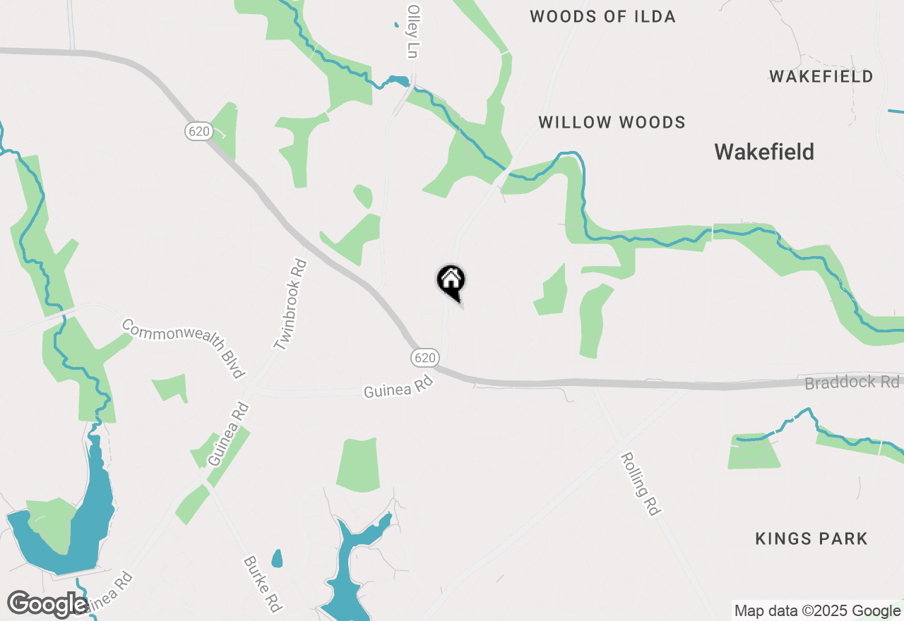 Map of 9220 Burnetta Drive, Annandale, VA 22003