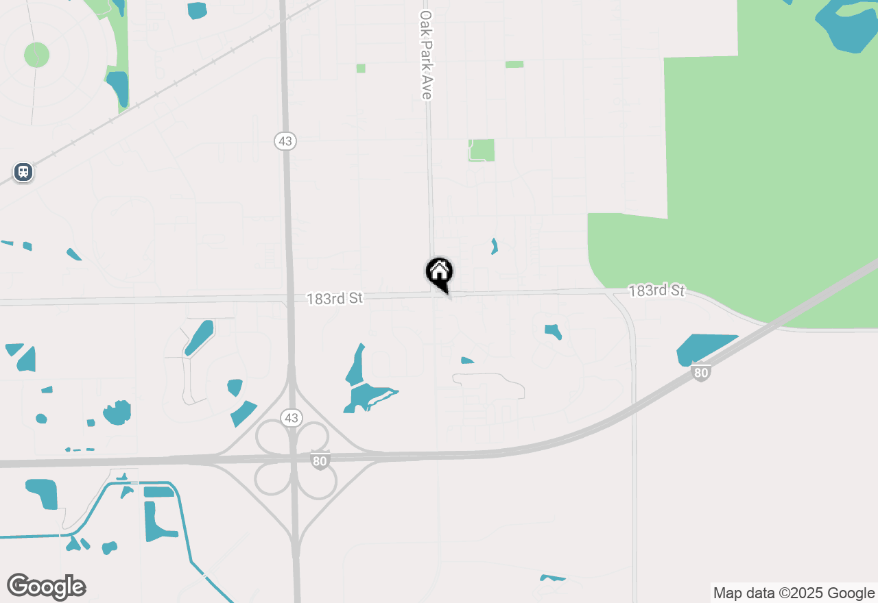 Map of 18301 Oak Park Avenue, Tinley Park, IL 60477