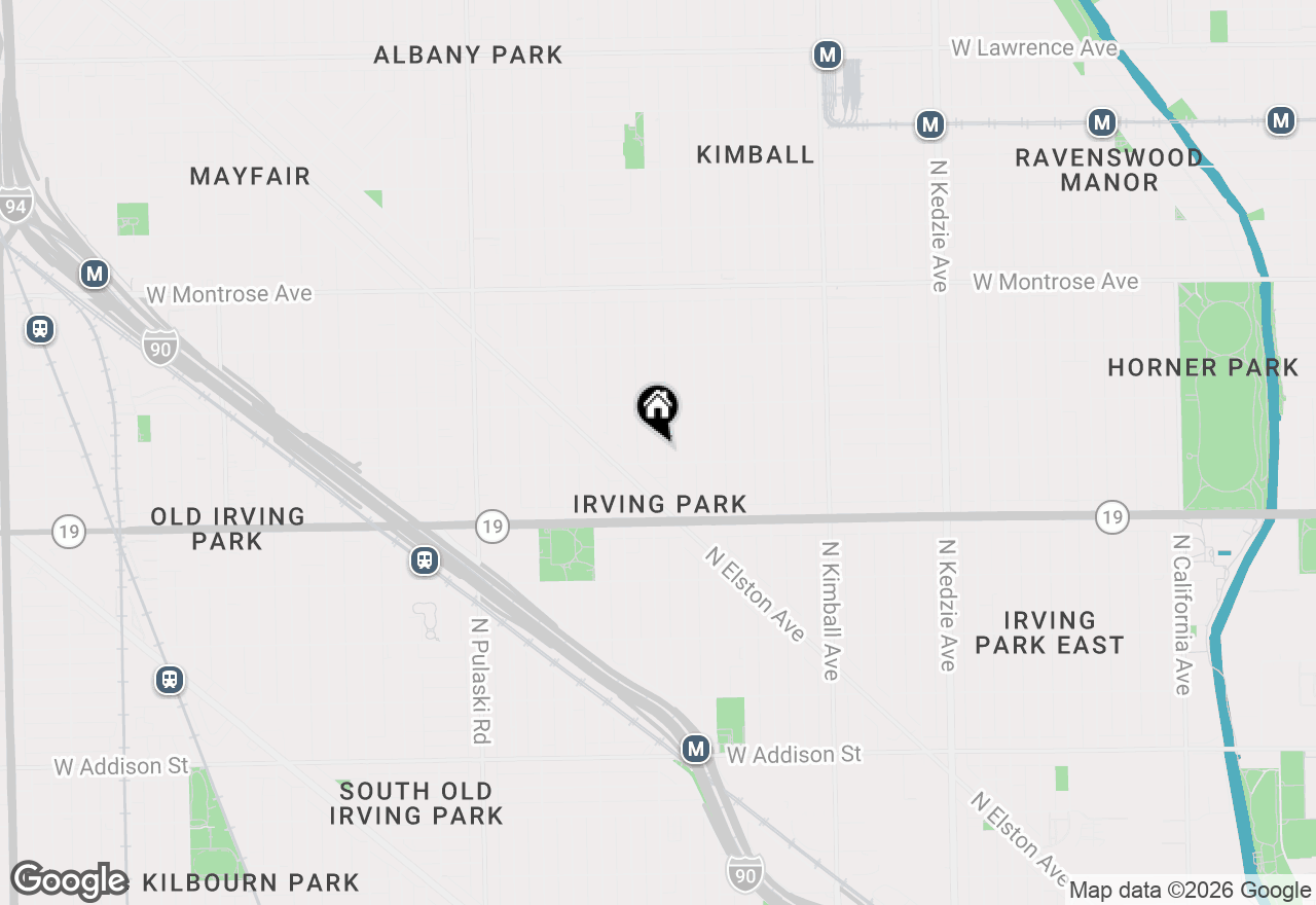 Map of 4109 N Lawndale Avenue, Chicago, IL 60618
