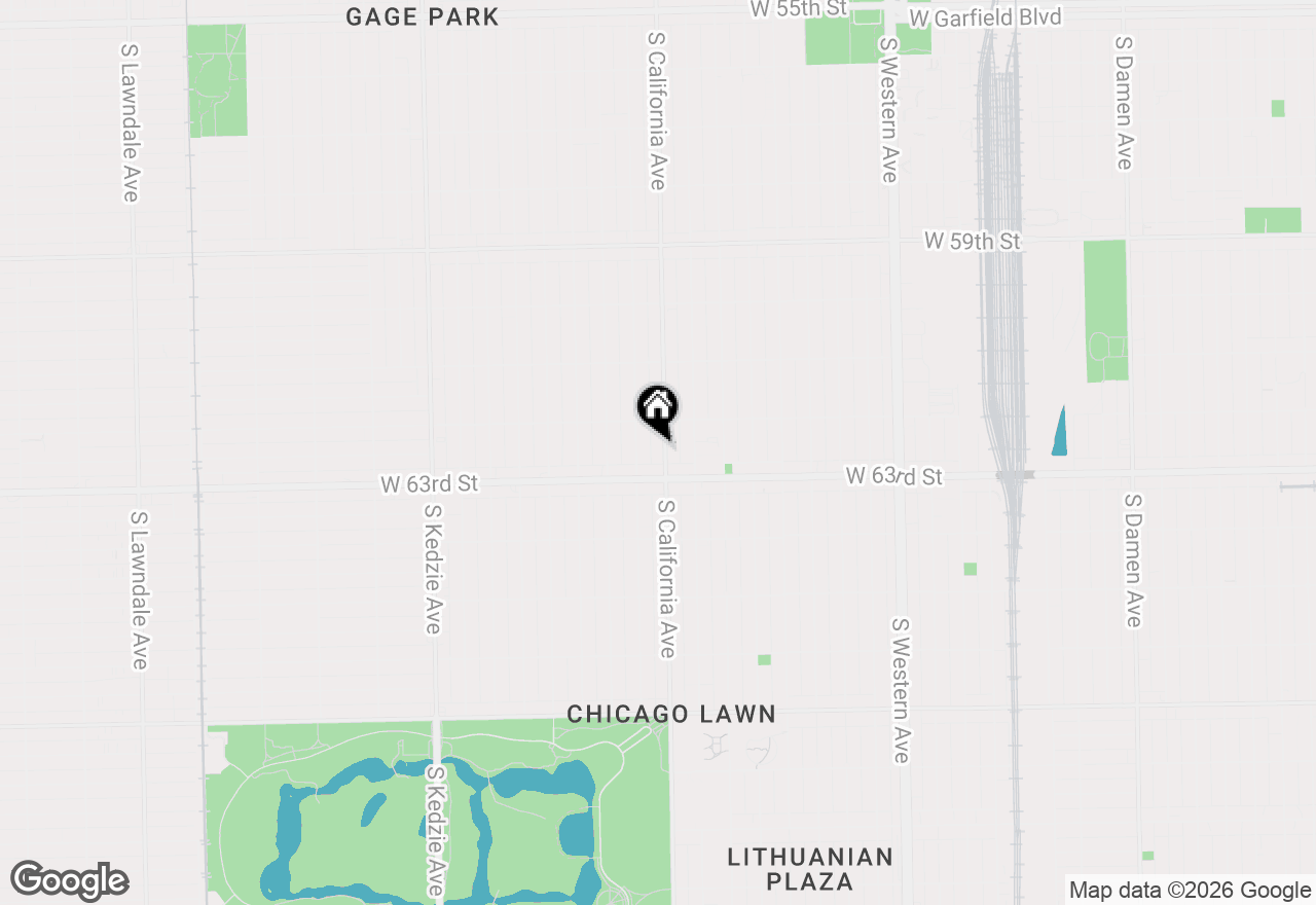 Map of 6232 S California Avenue, Chicago, IL 60629
