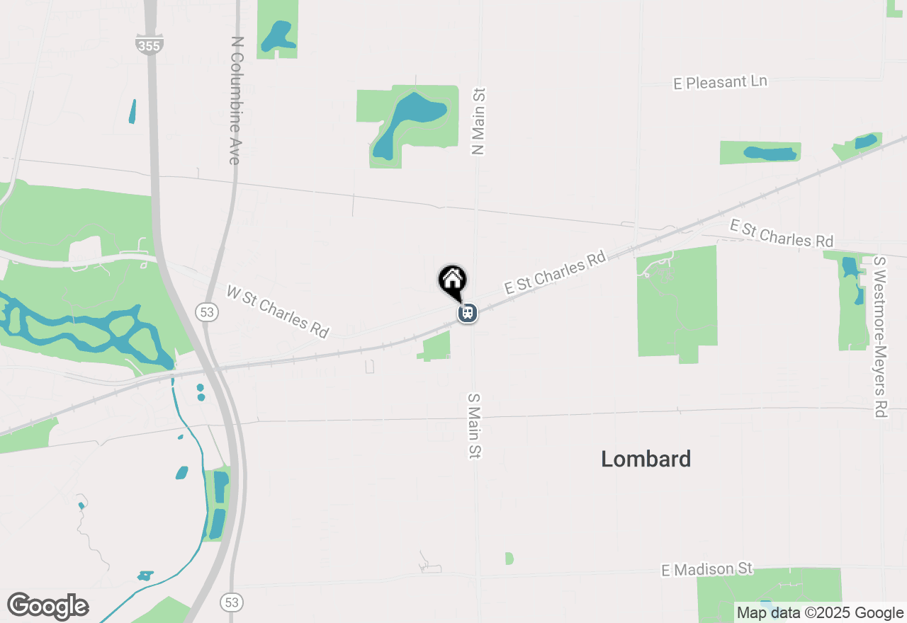 Map of 5 S Park Avenue, Lombard, IL 60148