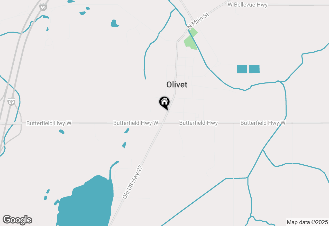 Map of 704 S Main Street, Olivet, MI 49076