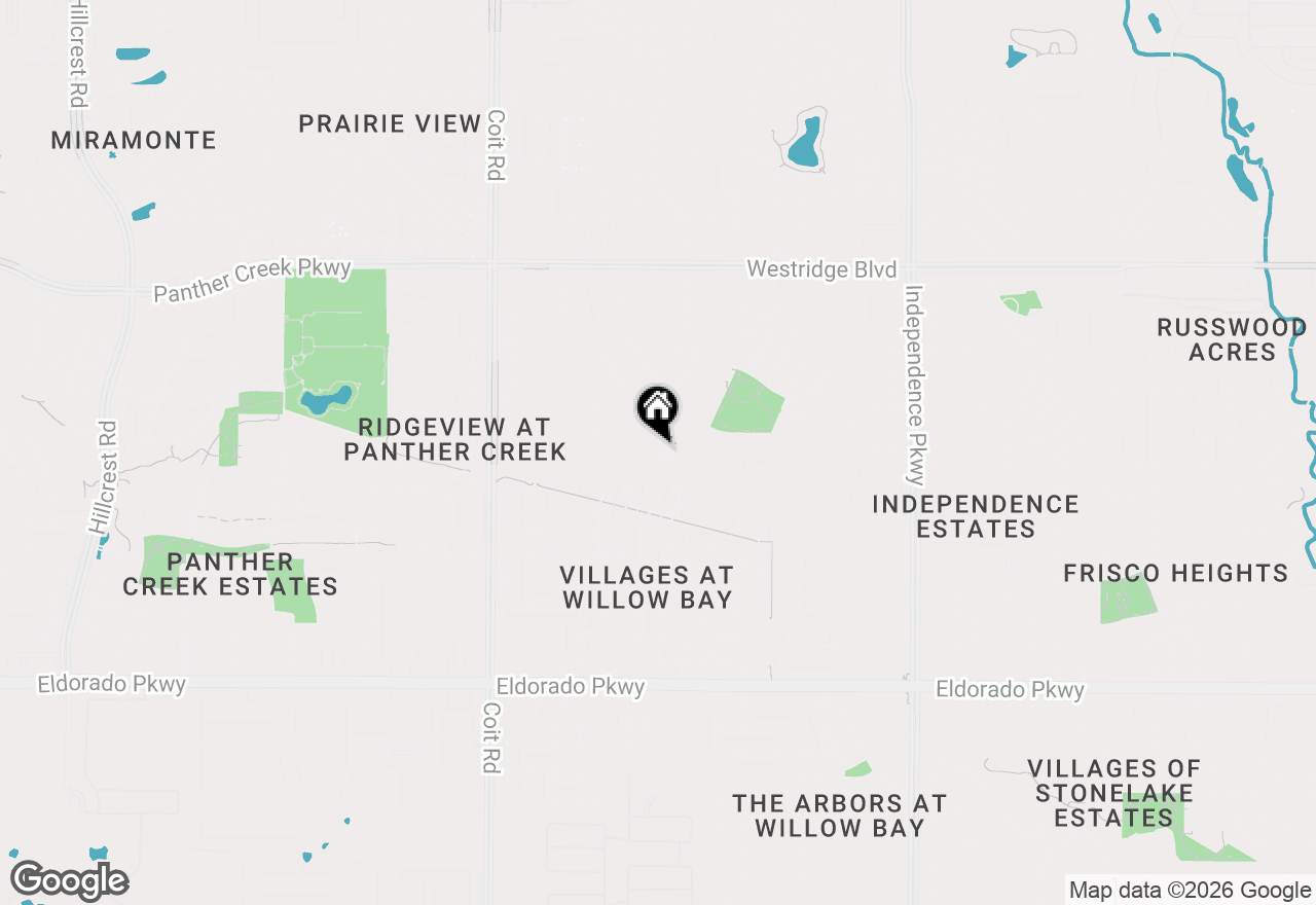 Map of 10604 Sexton Drive, Mckinney, TX 75072