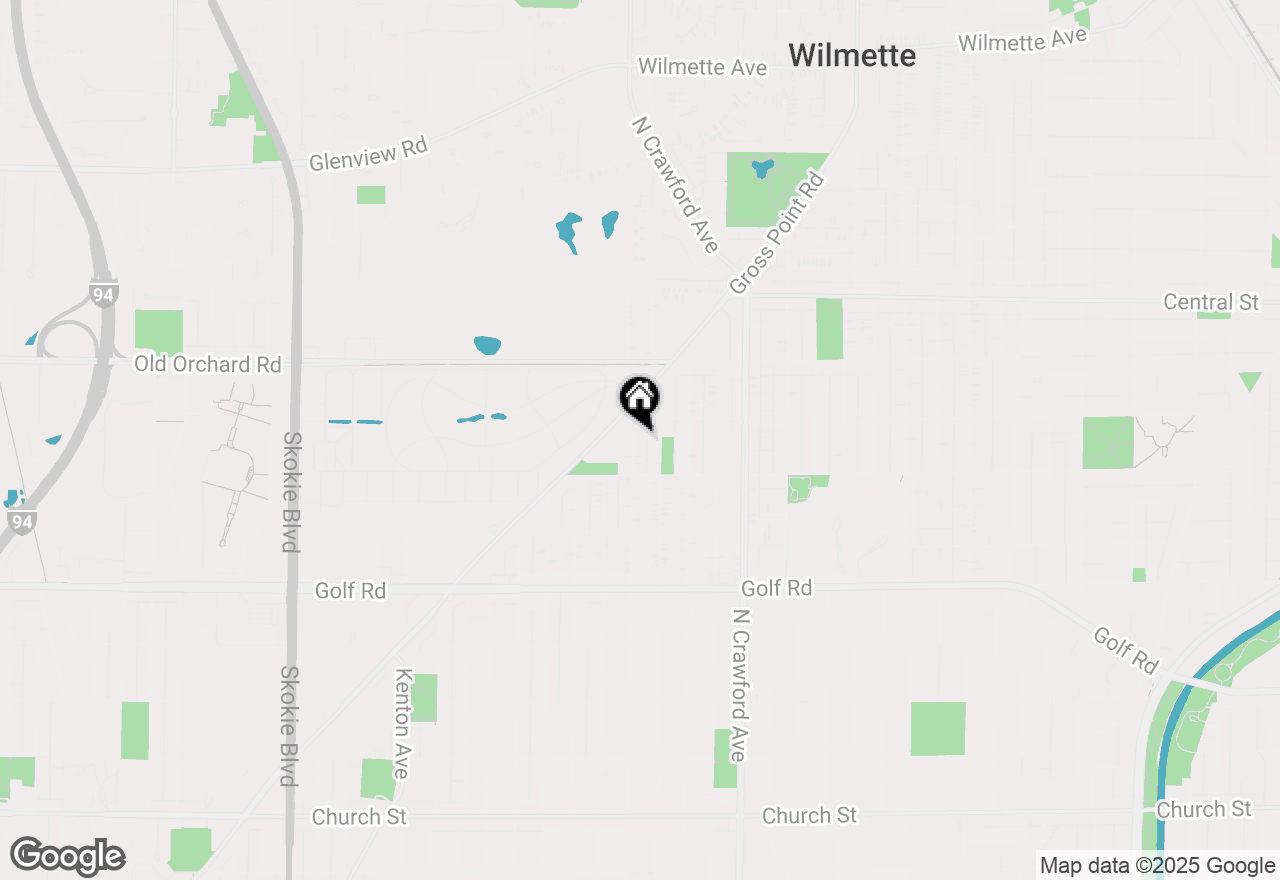 Map of 9835 Keeler Avenue, Skokie, IL 60076