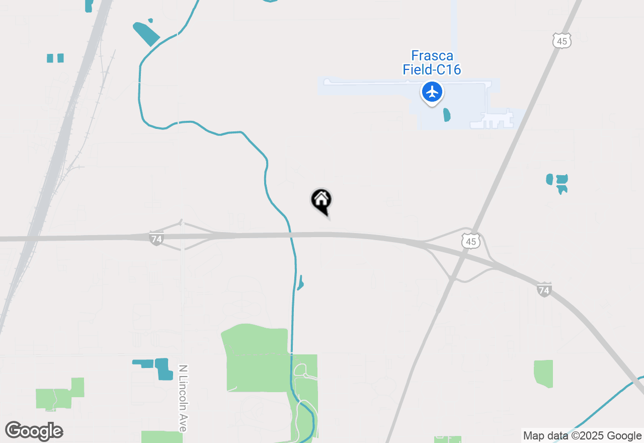 Map of 108 E Anthony Drive #1, Urbana, IL 61802