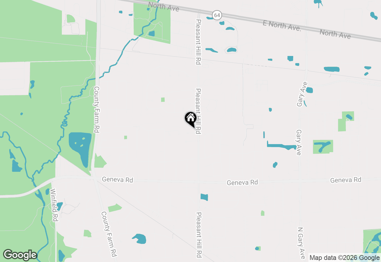 Map of 26W248 Tuckaway Court, Winfield, IL 60190