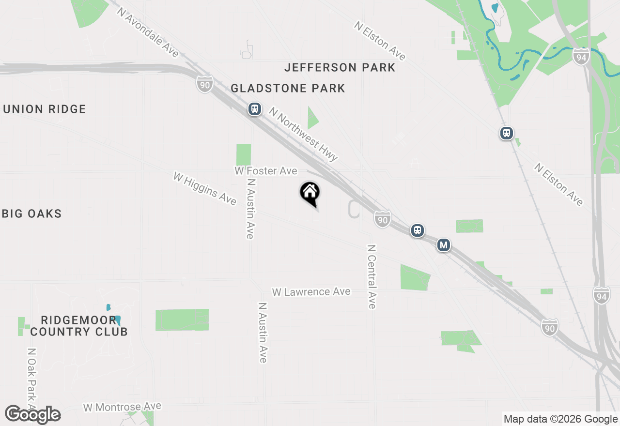 Map of 5035 N Menard Avenue, Chicago, IL 60630