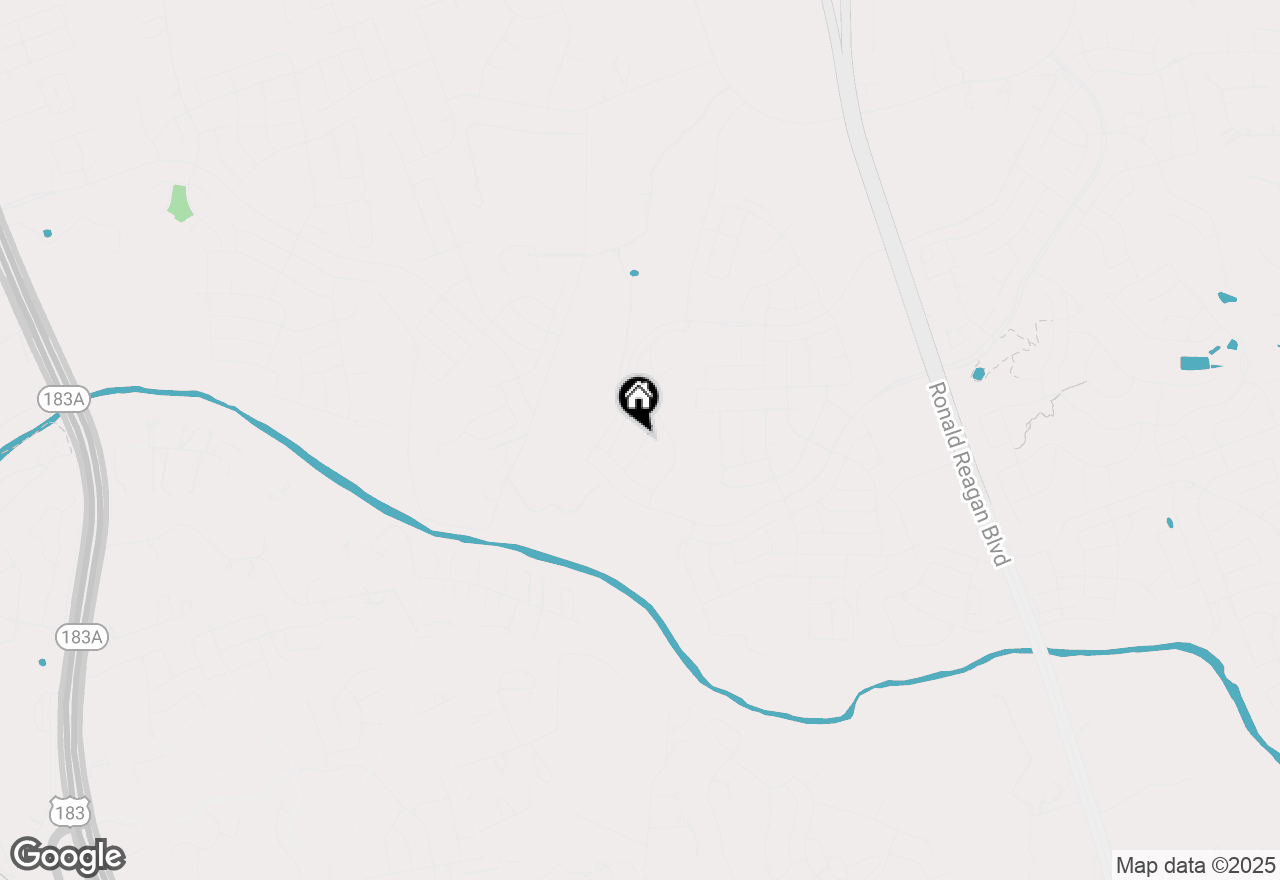 Map of 1933 Crowned Eagle Pass, Leander, TX 78641