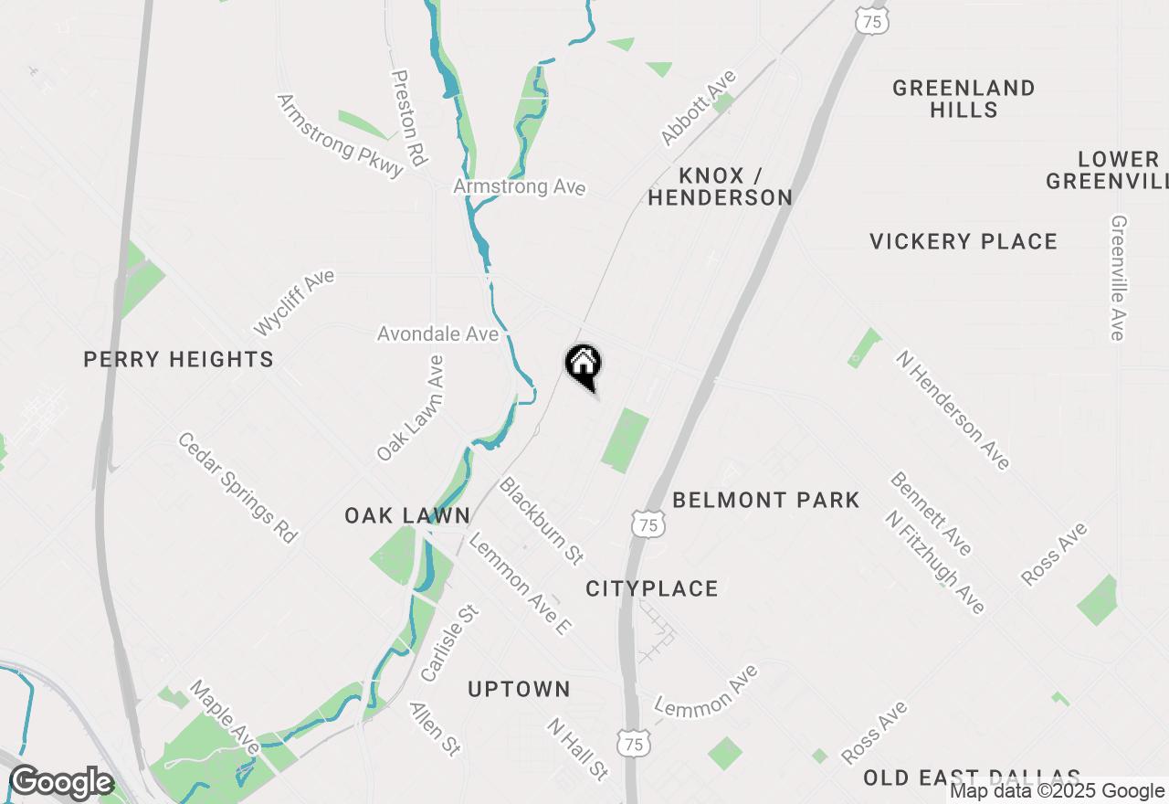 Map of 4051 Travis Street #E, Dallas, TX 75204
