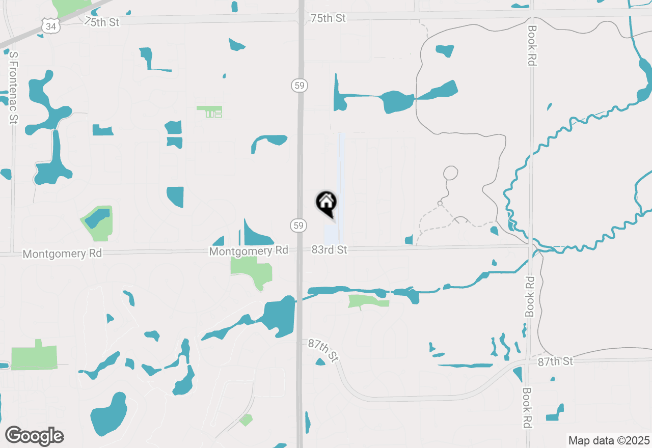 Map of 9S315 Aero Drive, Naperville, IL 60564