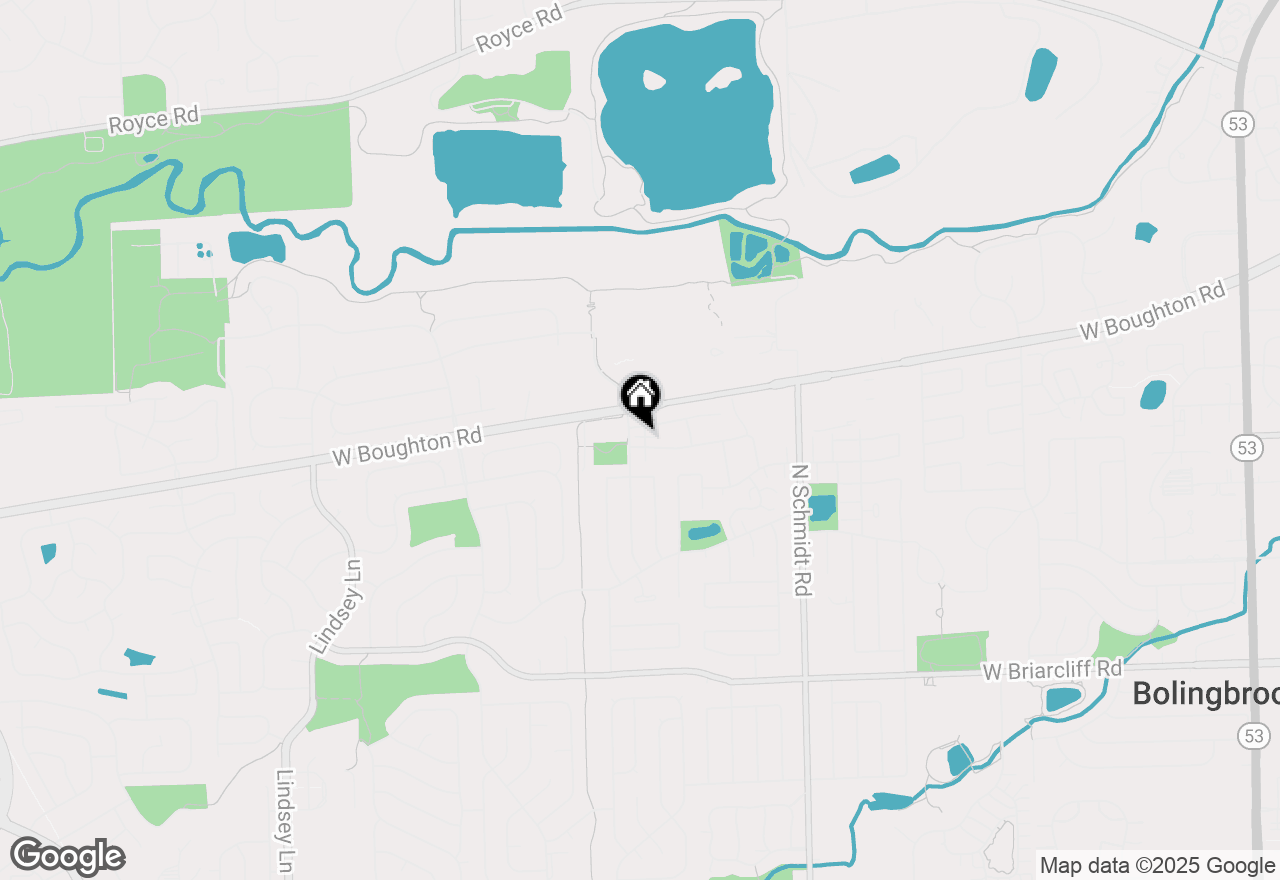 Map of 329 Redwing Drive, Bolingbrook, IL 60440