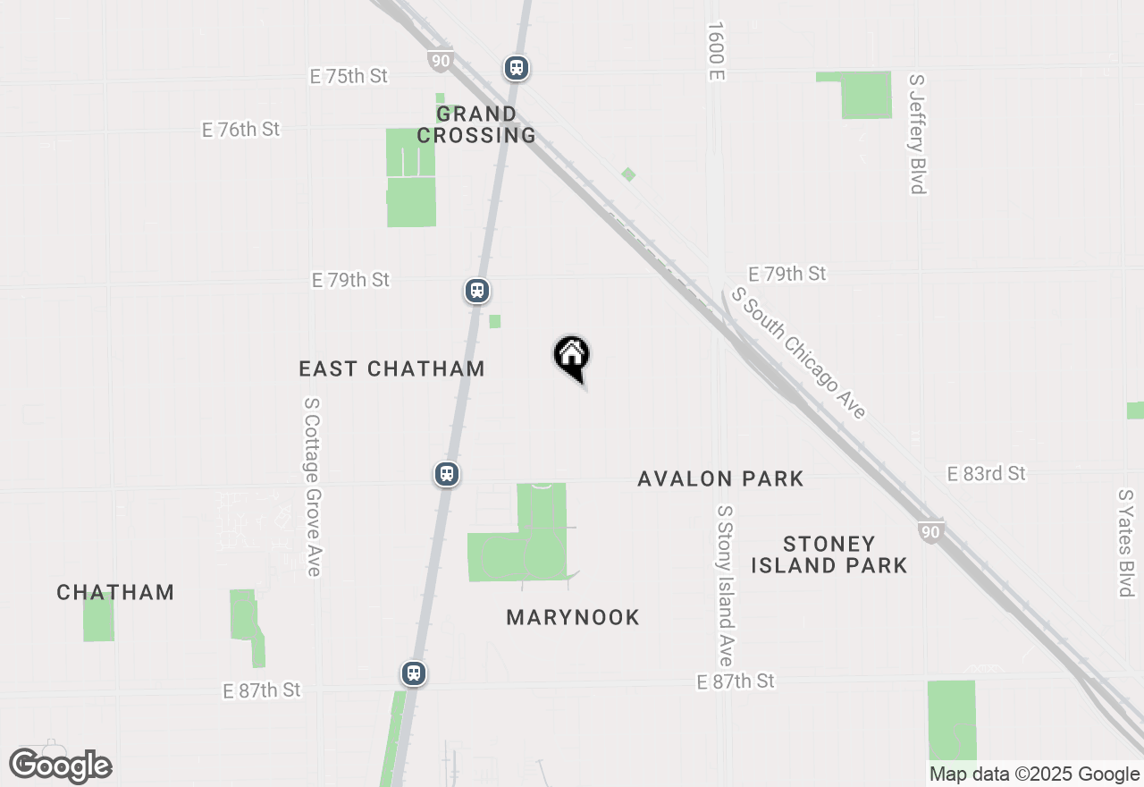 Map of 8115 S Kimbark Avenue, Chicago, IL 60619