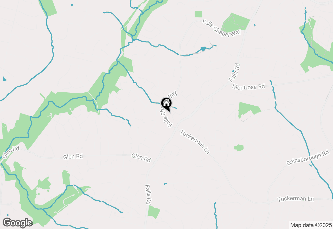 Map of 9217 Gatewater Terrace, Potomac, MD 20854