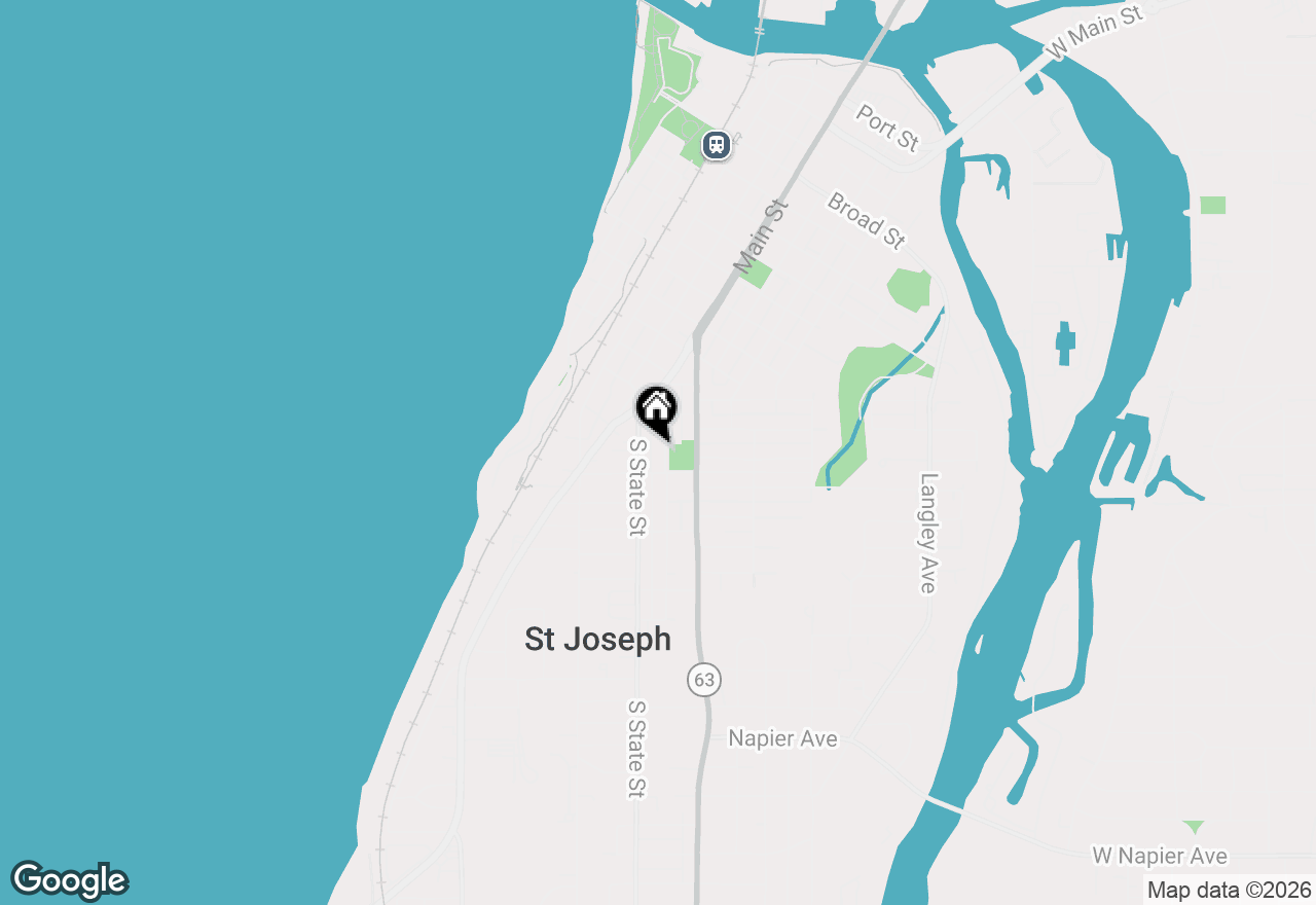 Map of 1508 Forres Avenue, St. Joseph, MI 49085