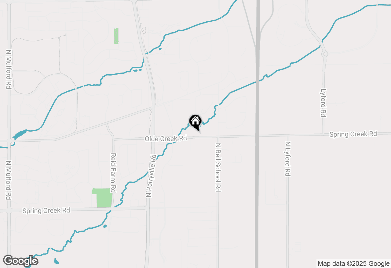 Map of 7330 Olde Creek Road, Rockford, IL 61114