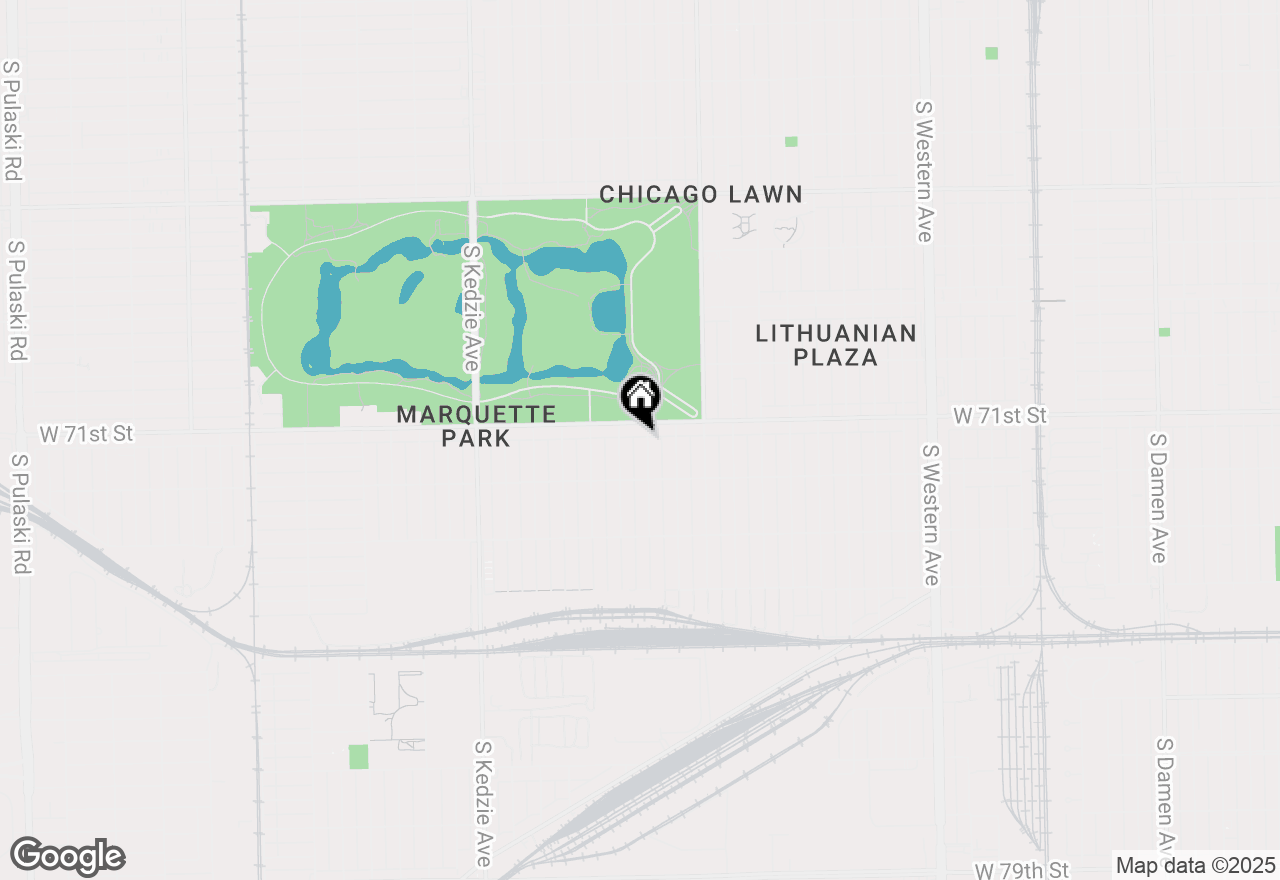 Map of 7114 S Francisco Avenue, Chicago, IL 60629