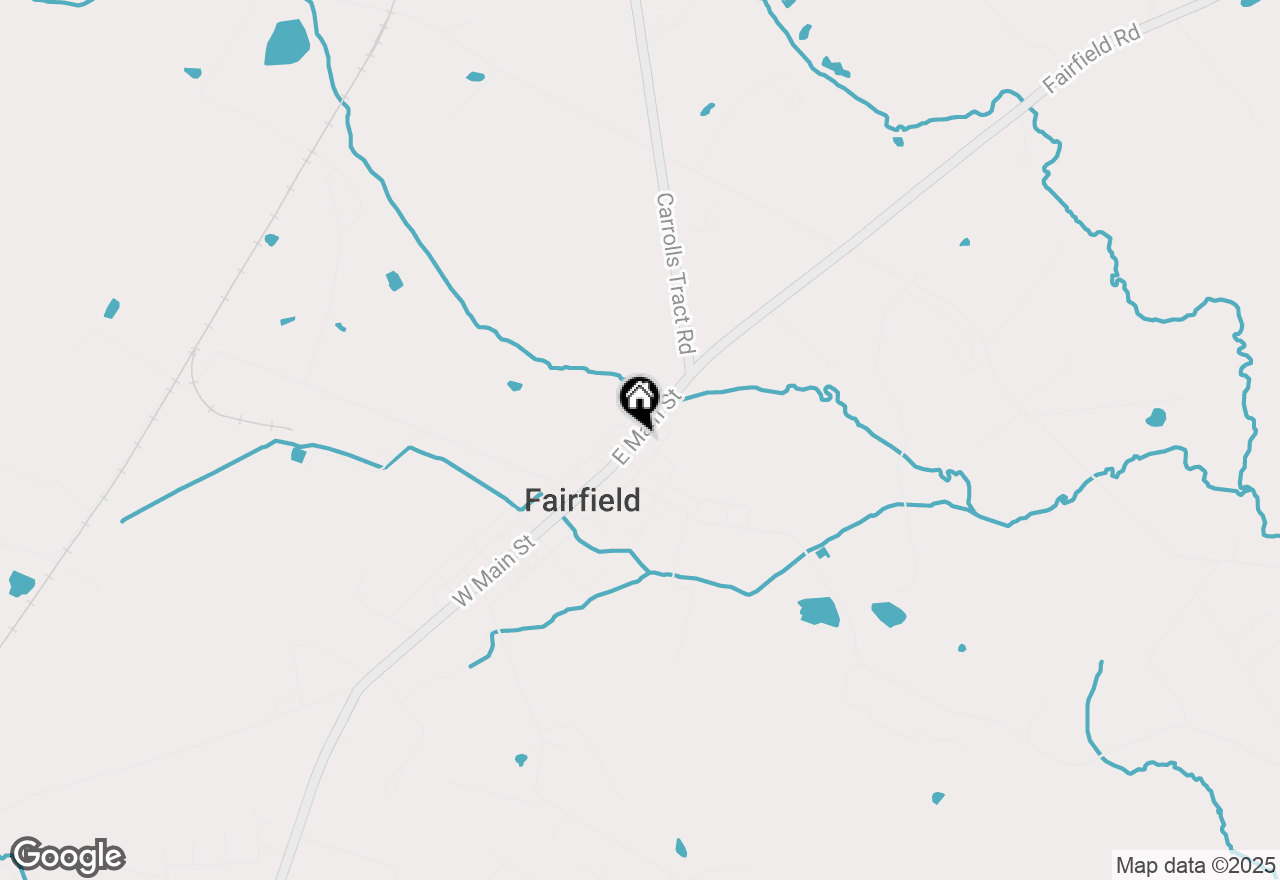 Map of 118 E Main Street, Fairfield, PA 17320