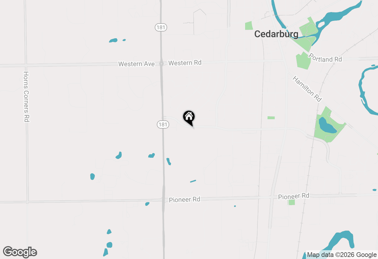 Map of N31W7281 Lincoln Blvd, Cedarburg, WI 53012