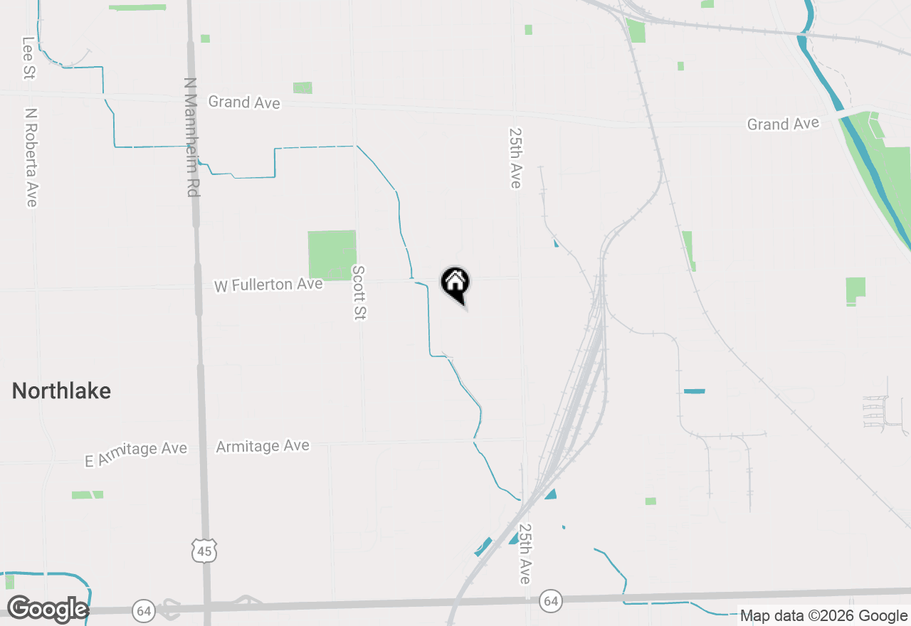 Map of 2300 Atlantic Avenue, Melrose Park, IL 60164