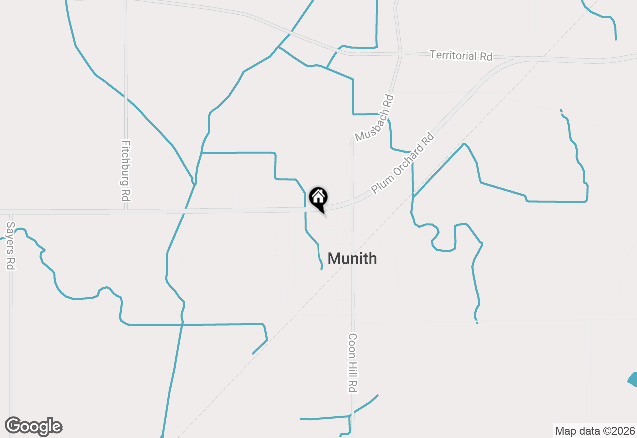Map of 312 W 7th, Munith, MI 49259