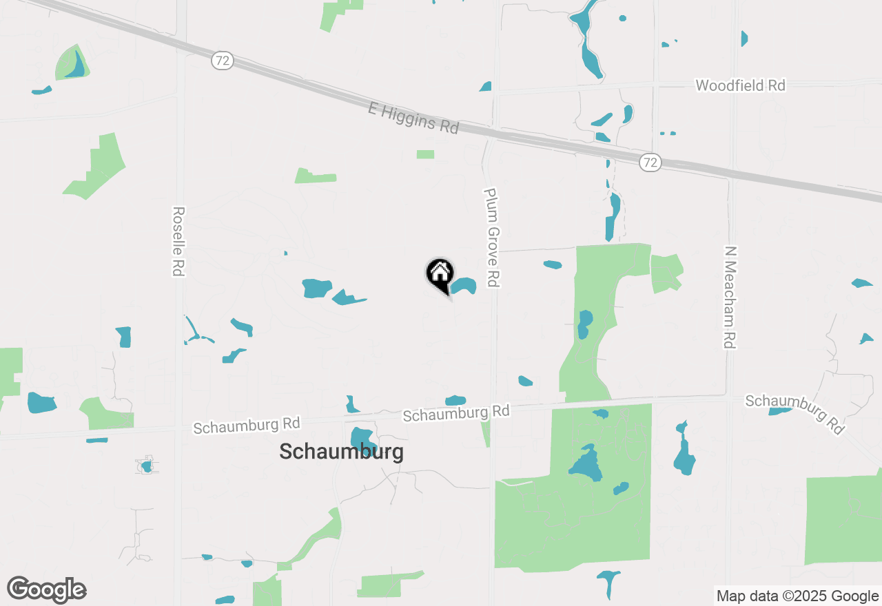 Map of 632 Bridgeview Point, Schaumburg, IL 60194