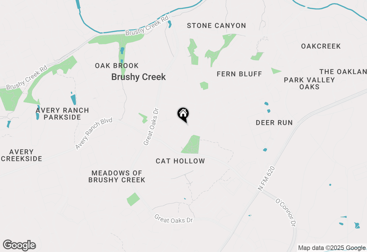 Map of 8505 Bobcat Dr, Round Rock, TX 78681