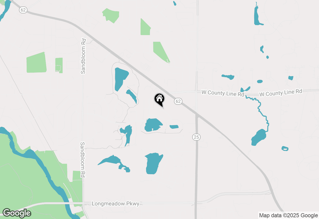 Map of 2003 Magenta Lane, Algonquin, IL 60102