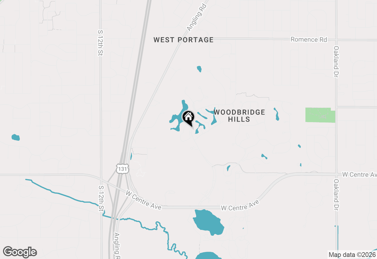 Map of 7672 E St Andrews Circle, Portage, MI 49024