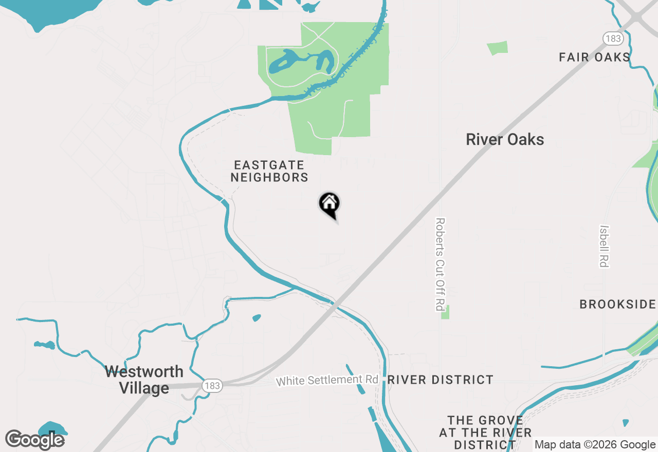 Map of 727 Stamps Avenue, Fort Worth, TX 76114