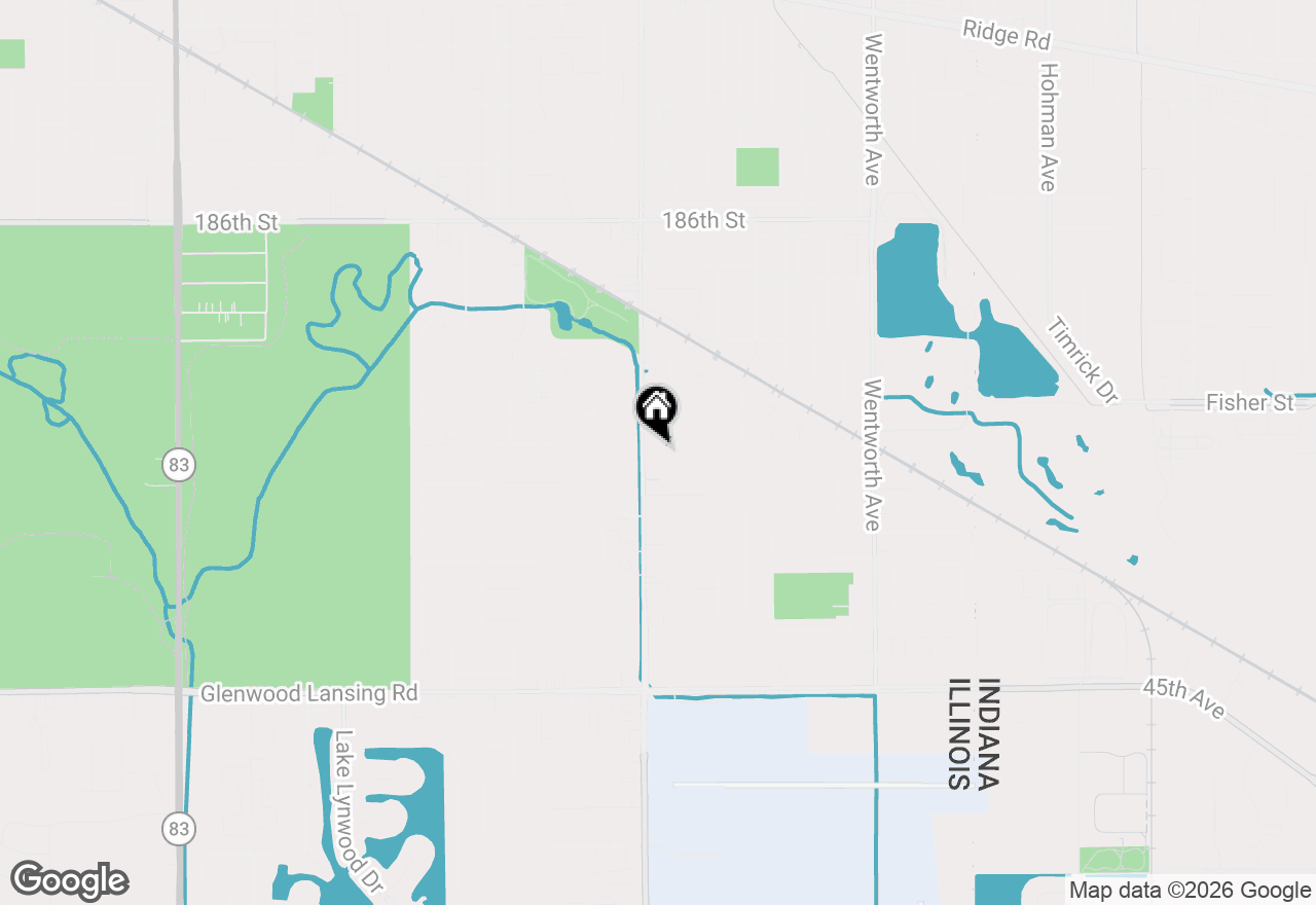 Map of 3237 S Manor Drive #110, Lansing, IL 60438