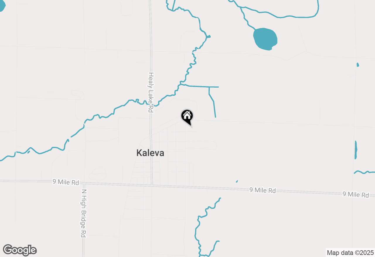 Map of 14770 Panu Avenue, Kaleva, MI 49645