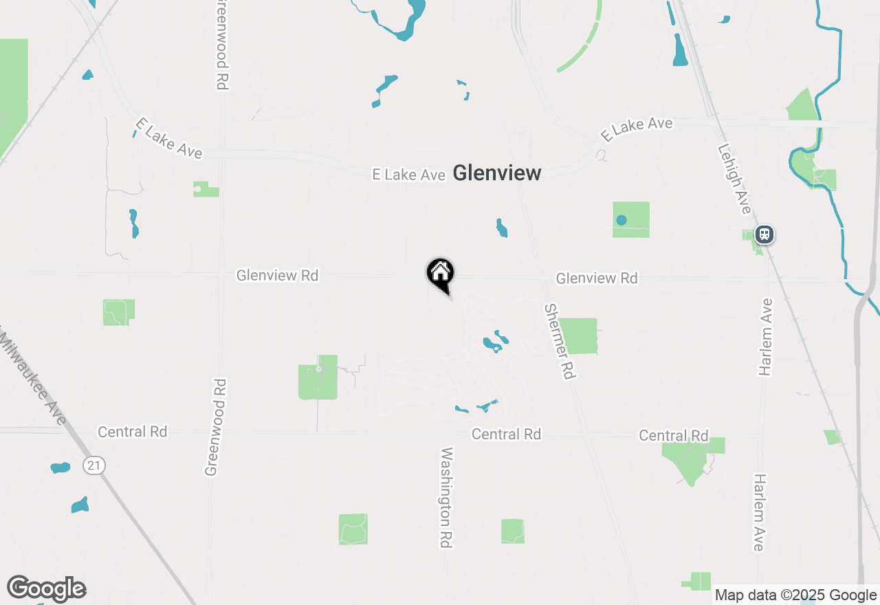 Map of 922 Wedgewood Drive, Glenview, IL 60025