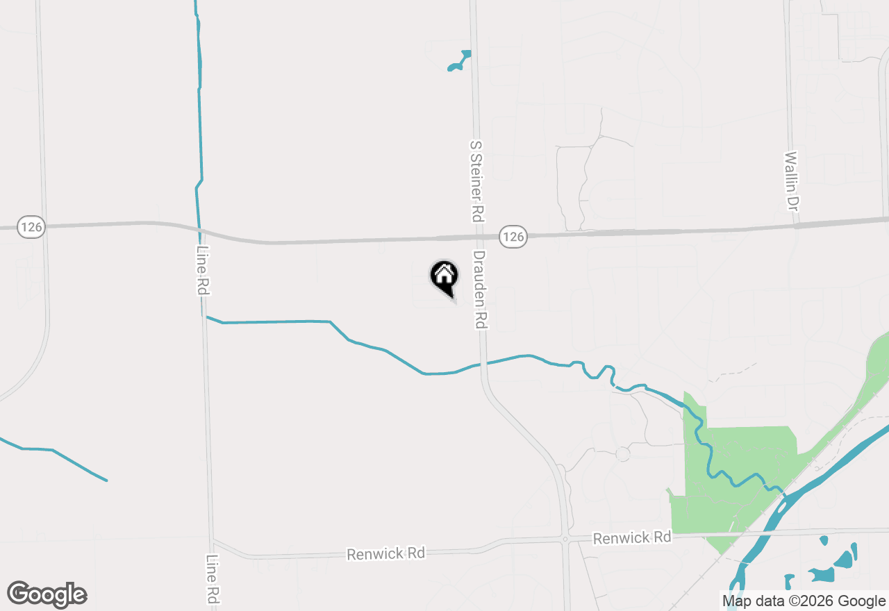Map of 25728 W Yorkshire Drive, Plainfield, IL 60544
